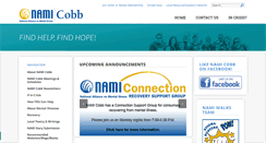 Desktop Screenshot of namicobb.org